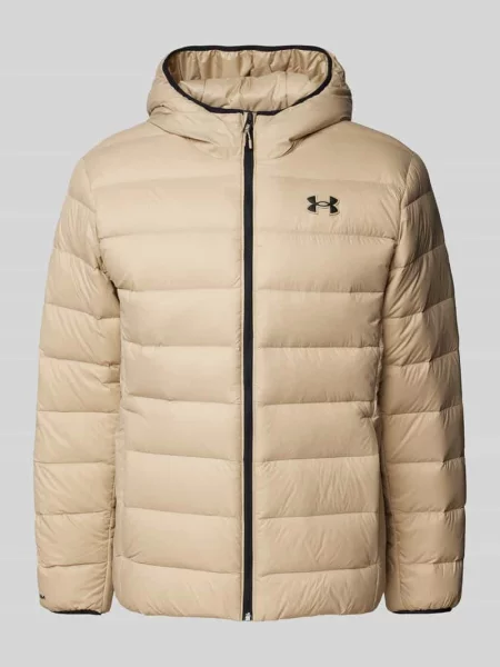 Kurtka pikowana z naszywką z logo model ‘LEGEND’ Under Armour beżowa