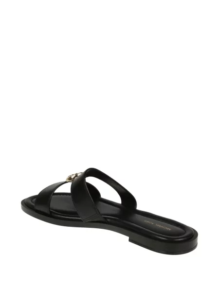 Sandale Michael Kors cu autograf negru