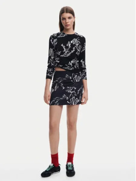 Desigual Mini sukně černá