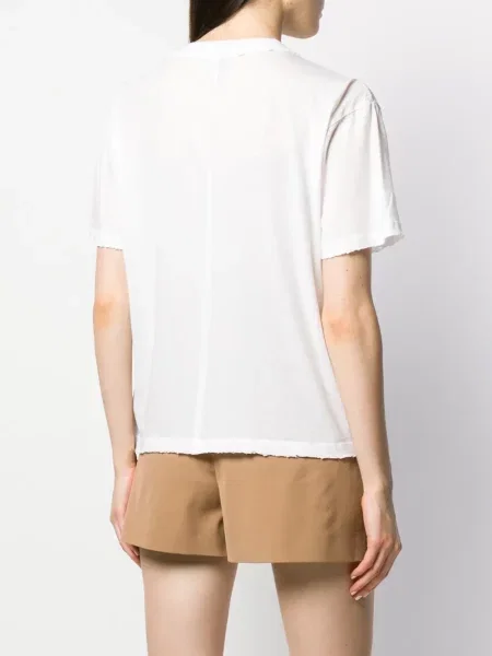 Tricou Unravel Project cu imagine alb