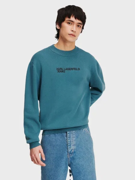 Джемпер Karl Lagerfeld Jeans синій