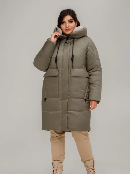 Зимова куртка All Posa зелений