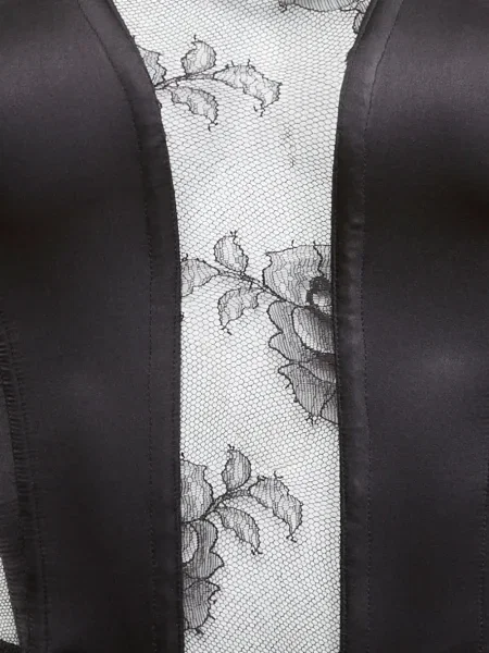 Maiou Fleur Du Mal din dantelă negru