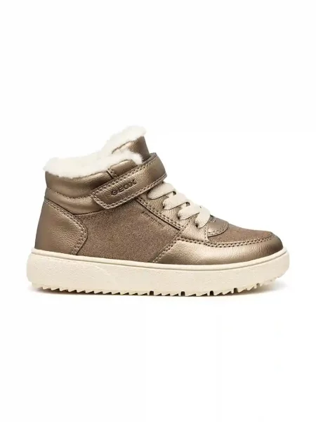 Superge Geox J Theleven B Ab S Zlata siva