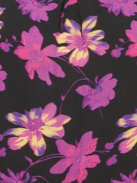 Bluză Maje cu model floral cu imagine negru