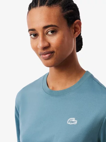Футболка Lacoste голубая