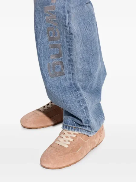 Sneakerși Hogan Olympia din piele maro