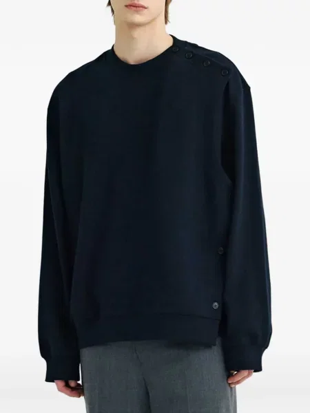 Hanorac Solid Homme albastru