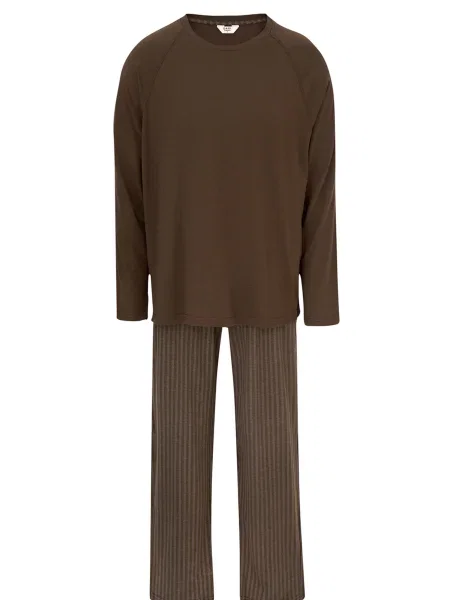 Dagi Pijama lungă maro