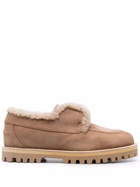 Pantofi loafer Le Silla din piele de căprioară