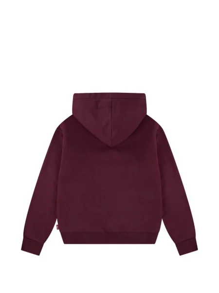 Bluza z kapturem dziecięca Levi's czerwona