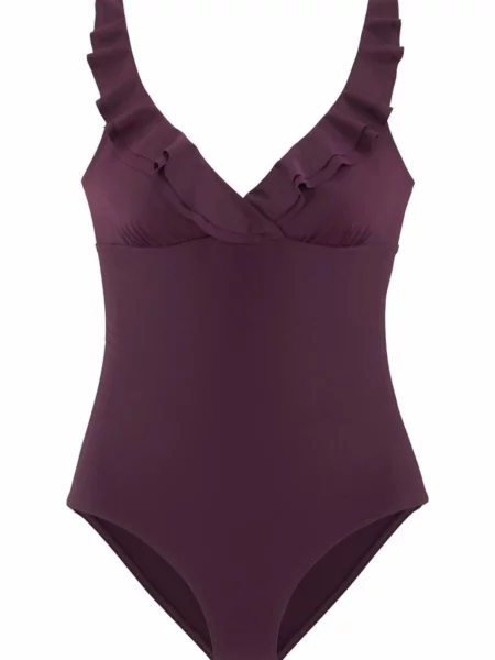 JETTE Enodelne kopalke bordo