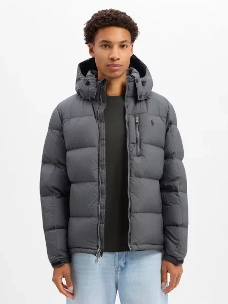 Polo Ralph Lauren kurtka puchowa szara