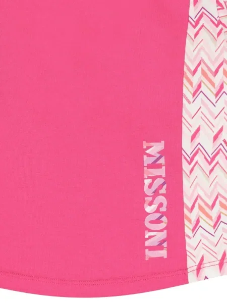 Koszulka dziecięca Missoni różowa