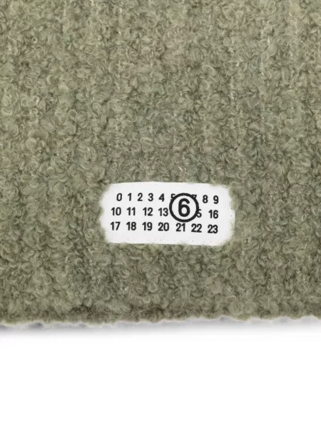 Căciulă Mm6 Maison Margiela cu autograf verde