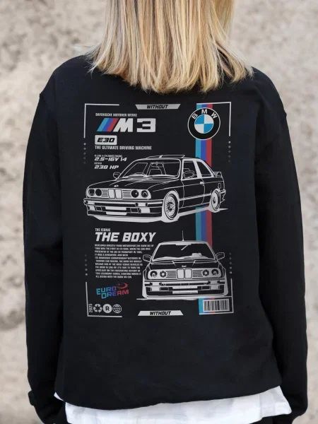 Світшот Without чорний