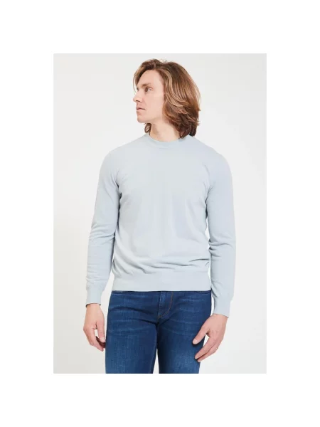 Sweter Altea z okrągłym dekoltem szary