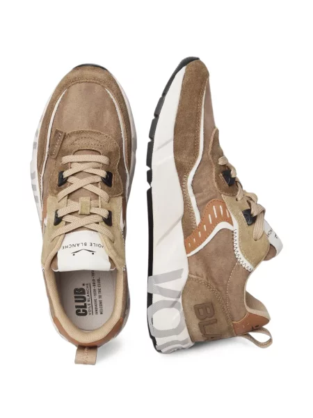 Szarvasbőr sneaker Voile Blanche barna