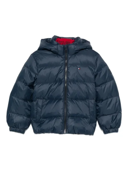 Dětska bunda Tommy Hilfiger modrá