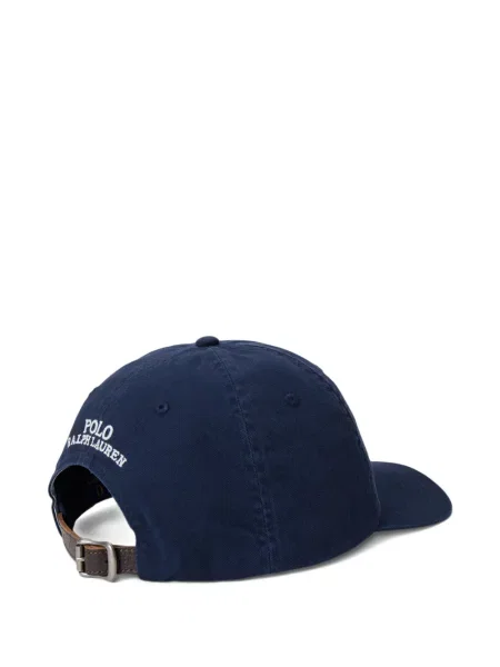 Велурени бягане с яка чорапи Polo Ralph Lauren синьо