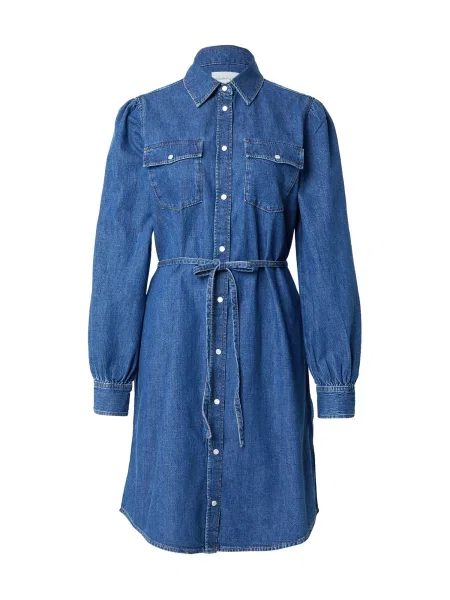 GANT Rochie tip bluză denim albastru