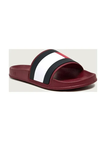Tommy Hilfiger Papucs FLAG piros