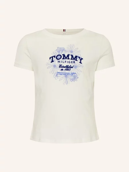 Tommy Hilfiger Tričko / modrá bílá
