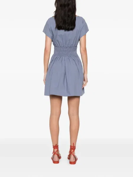 Rochie mini Matteau de costum violet