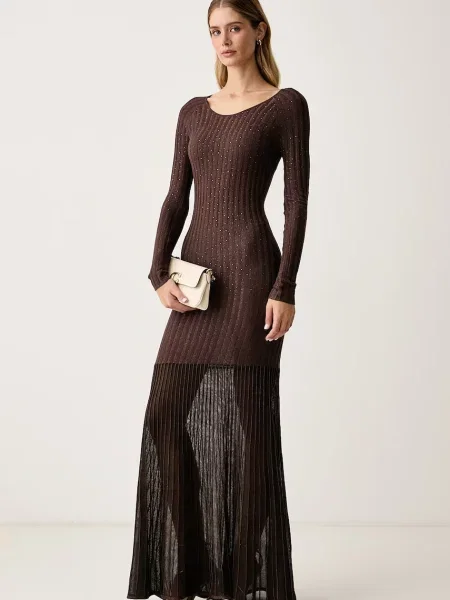 GUESS Rochie Perilla maro