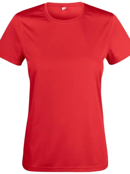 Clique Basic Active-T koszulka – red czerwona