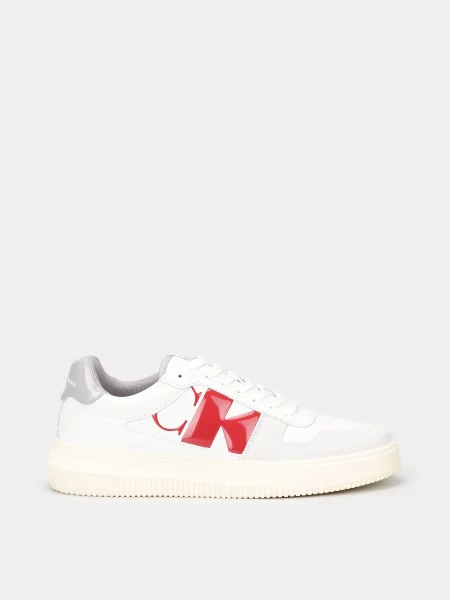 Calvin Klein Chunky Cupsole Lth Nbs Dc Кросівки Шкіра білий