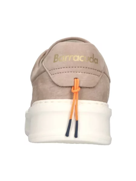 Sneakersy Barracuda skórzane beżowe