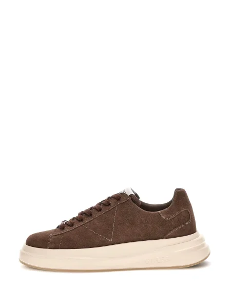 Sneakerși Guess maro