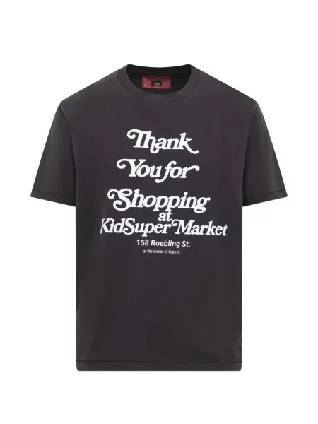 Tricou Kidsuper cu imagine negru
