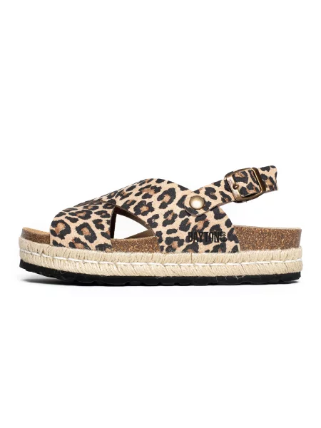 Bayton Sandale Leida bej / maro deschis negru