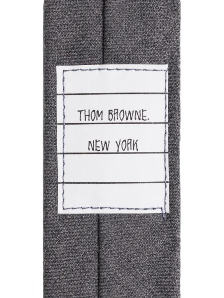 Krawat dziecięcy Thom Browne szary