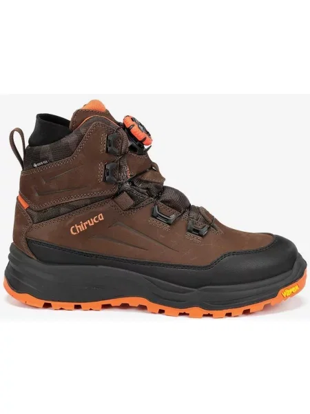 Buty trekkingowe Chiruca Laurus BOA Bandeleta Hi Vis GORE-TEX brązowy 39 pomarańczowy