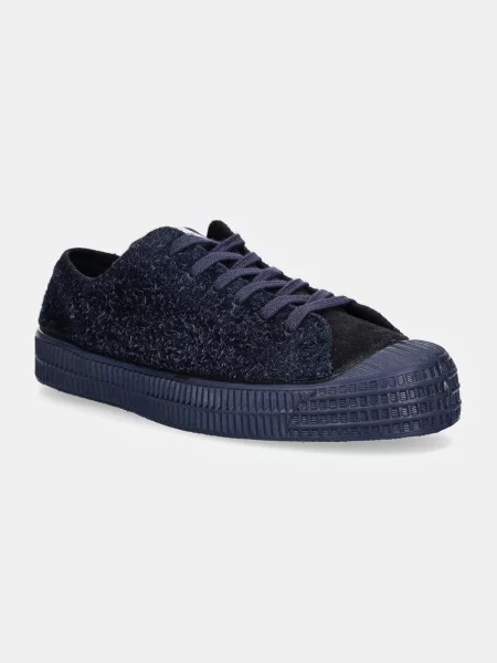 Велурени кецове Novesta Star Master Hairy Suede тъмносиньо