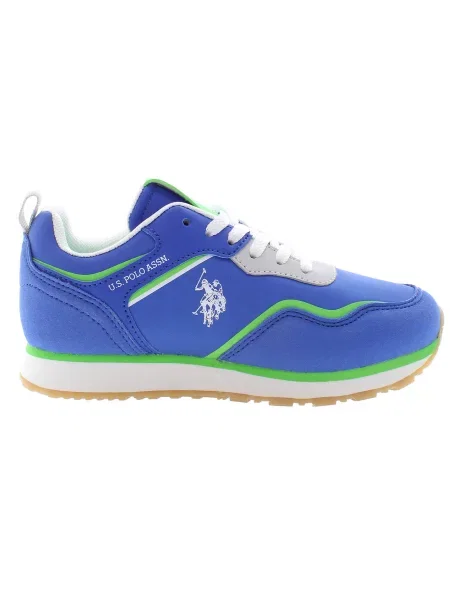 Polo U.s Polo Assn. z nadrukiem wsuwane niebieskie