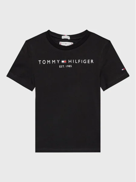 Tommy Hilfiger Tricou Essential M negru