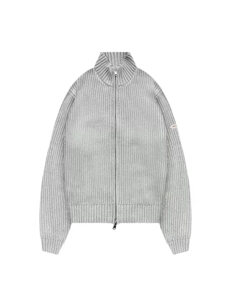Dzianinowy sweter Reternity szary