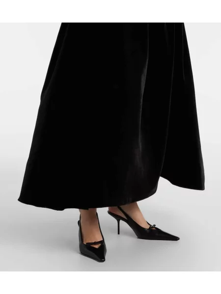 Rochie Elie Saab de catifea negru