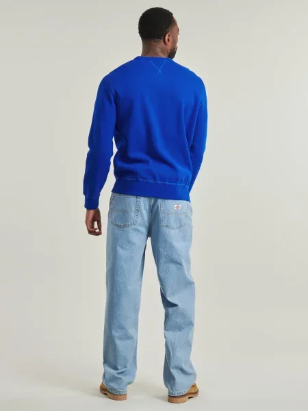 Mikina bez kapucne Polo Ralph Lauren modrá