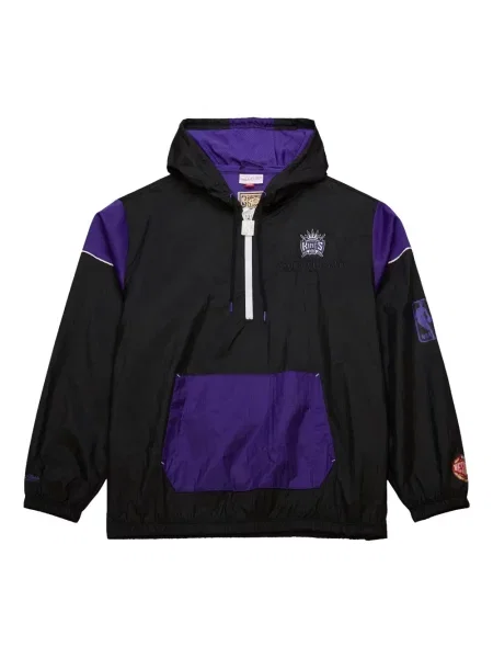 Geacă de vânt Mitchell & Ness negru
