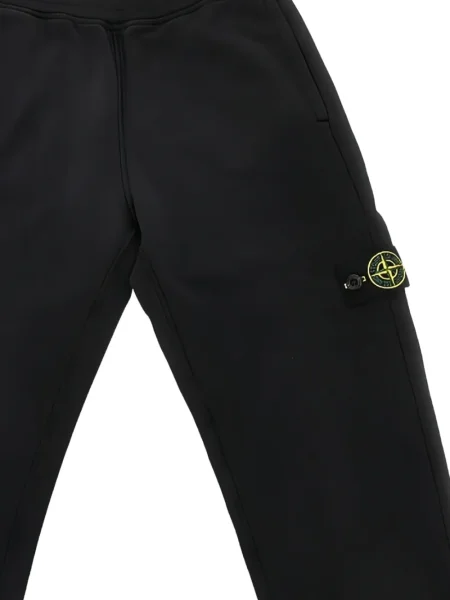 Spodnie dziecięce Stone Island czarne