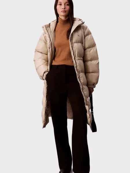 Джинсова куртка Calvin Klein Jeans бежева