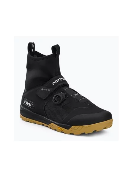 Кросівки велосипедні МТВ Northwave Kingrock Plus GTX black/honey чорні