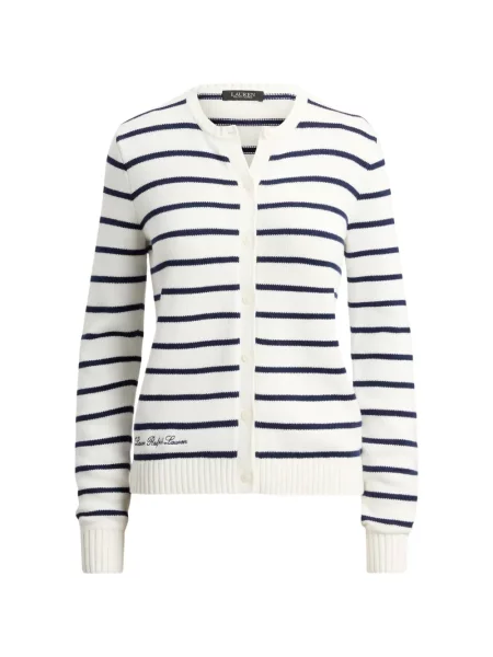 Cardigan Lauren Ralph Lauren alb