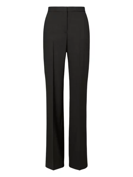 Pantaloni Tory Burch de lână negru
