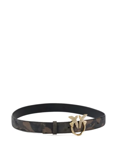 Cu centură curea Pinko cu cataramă cu model camuflaj verde
